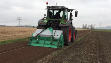 Wege auffräsen
